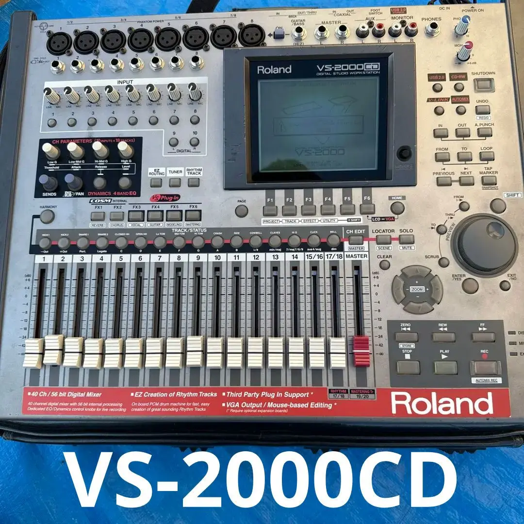 中古品 名機 Roland VS-2000CD Junk Roland VS-2000CD Digital Studio Workstation | eBay