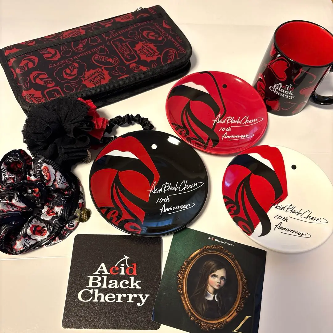 Acid Black Cherry マグカップ&amp;ソーサー Amazon.co.jp: Acid Black Cherry 10th Anniversary Merchandise