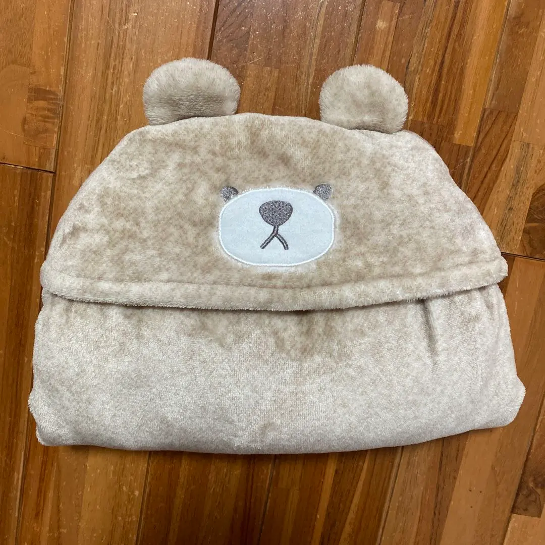 Thumbnail of Baby blanket with bear ears