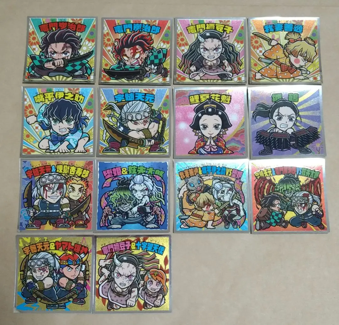 Thumbnail of Kimetsu no Yaiba Man (Entertainment District Arc) Stickers - Set of 14