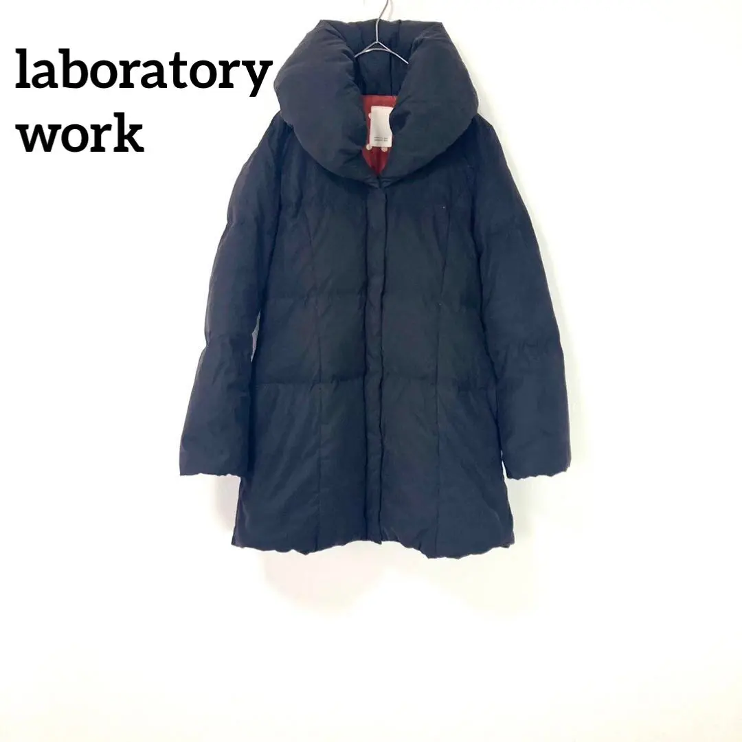 ラボラトリーワークlaboratory work ショールカラーダウンコート S 2025年最新】ラボラトリーワーク レディース ダウンジャケットの
