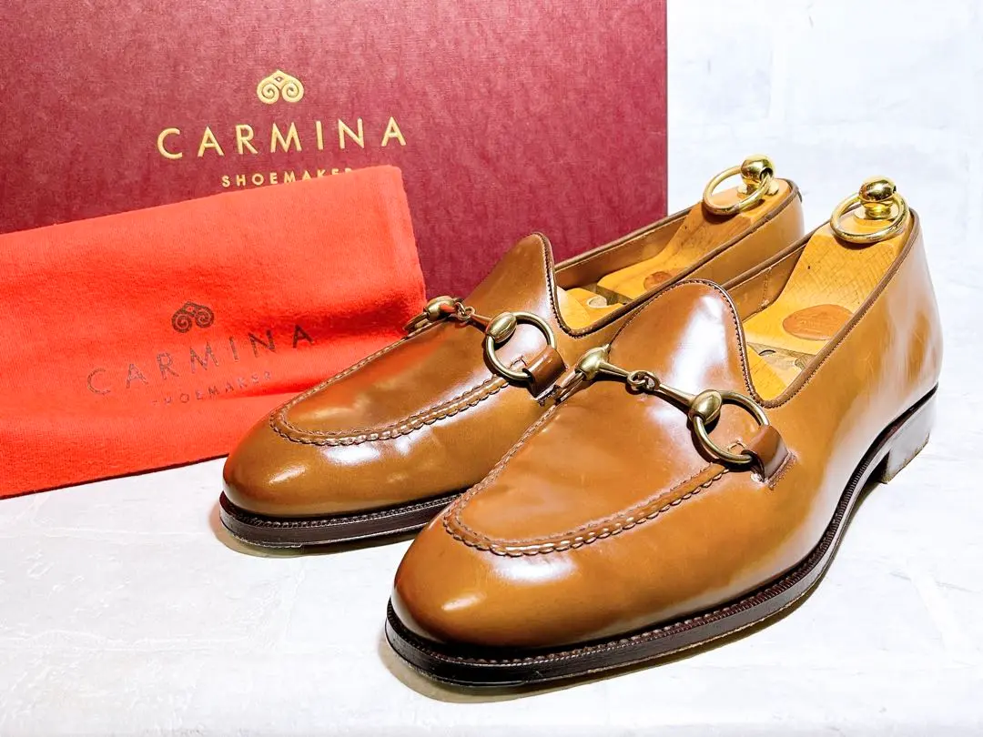 CARMINA カルミナ　ホースビットローファー　ブラウン ホースビットモカシンローファー - Carmina Shoemaker