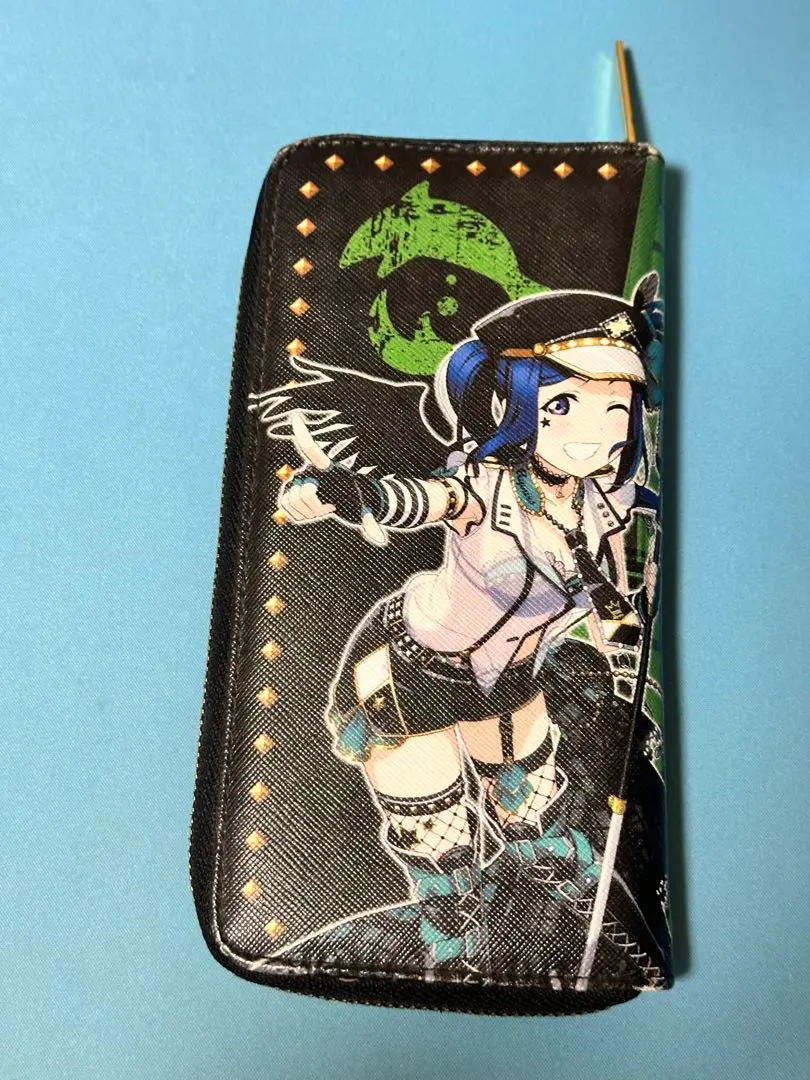 【絶版】ラブライブ!サンシャイン‼︎ ロングウォレット　長財布 松浦 果南 モデル 長財布 ラブライブ！サンシャイン!! 「KU-RU