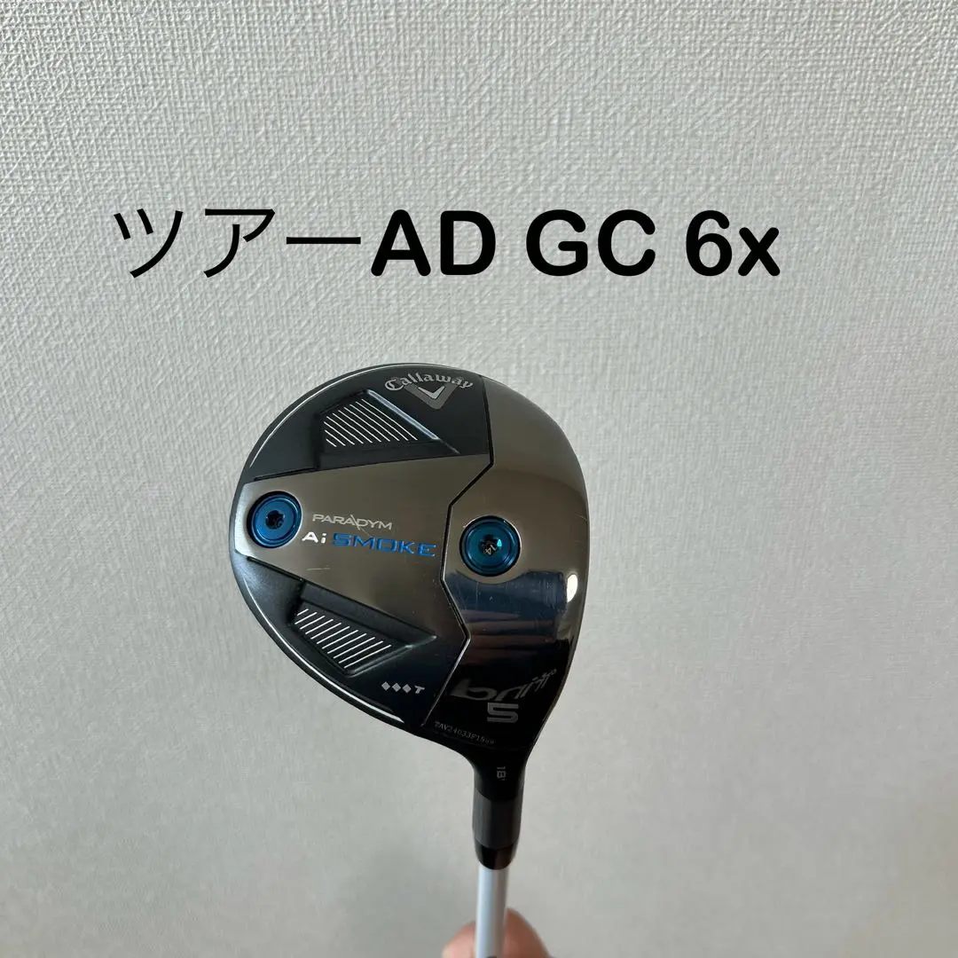 ツアーAD GC 6x ドライバーキャロウェイパラダイムAIスモーク