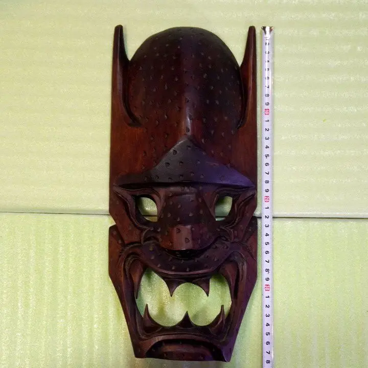Thumbnail of Manila, Philippines, mask, wooden, wood carving, wall hanging, interior decor, amulet