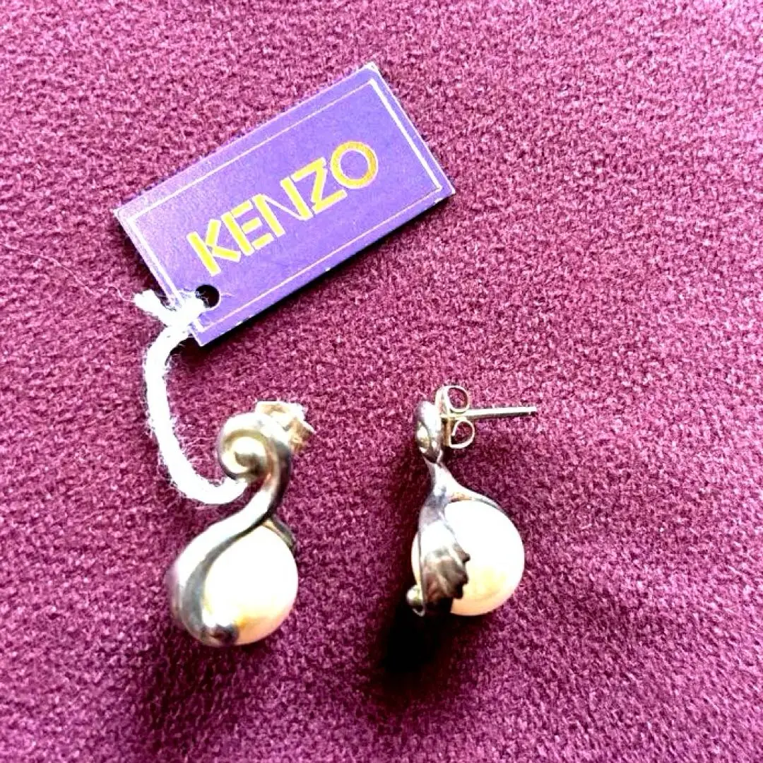 kenzo ピアス 関税込】新作◇KENZO ケンゾー◇BOKE FLOWER ピアス (KENZO