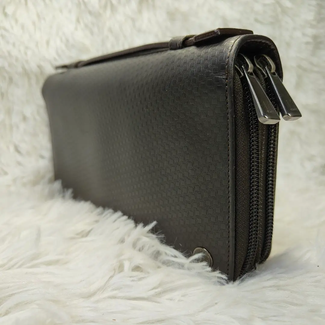 未使用品！dunhill【ダンヒル】マイクロ ディーエイト トラベルウォレット 楽天市場】【未使用品】【財布】dunhill ダンヒル マイクロ