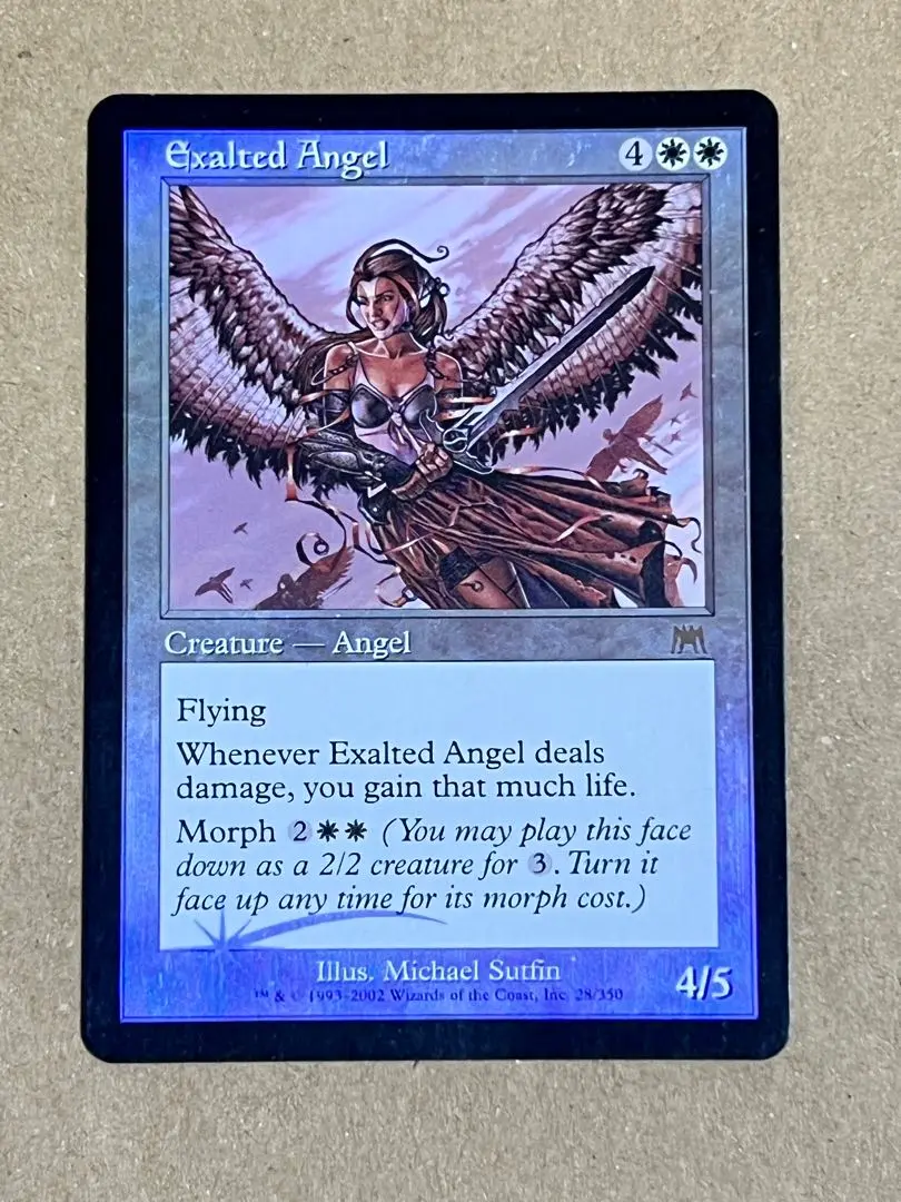 品質のいい FOIL)賛美されし天使/Exalted Angel《英語》【Judge