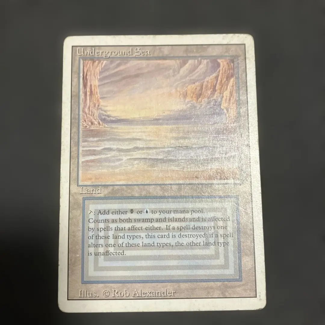 MTG Underground Sea 英語　リバイズド　デュアルランド デュアルランドβ化計画｜しょ〜た（N）-Yamaro
