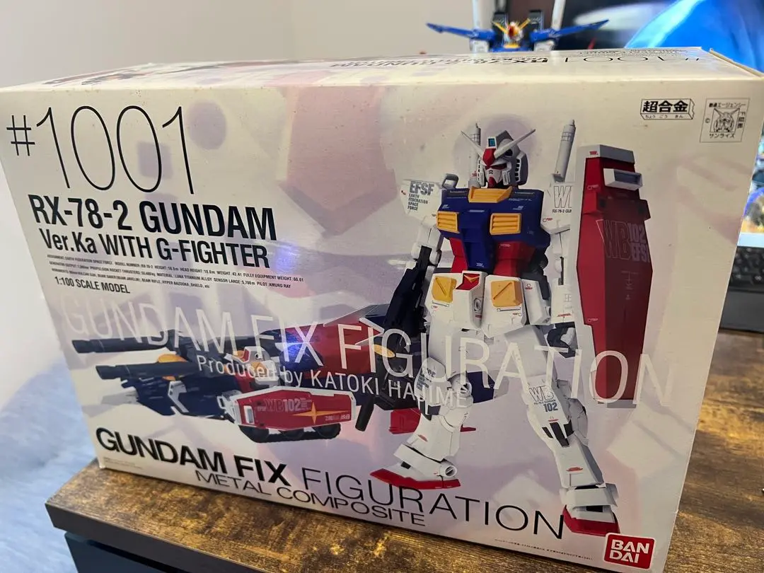 BANDAI - GUNDAM FIX FIGURATION L COMPOSITE #1001 RX-78 ガンダム Ver.Ka WITH G-ファイター 機動戦士ガンダム 1/100 完成品 可動フィギュア バンダイ Amazon.com: Gundam Fix Figuration 1001 RX-78-2 Gundam Ver