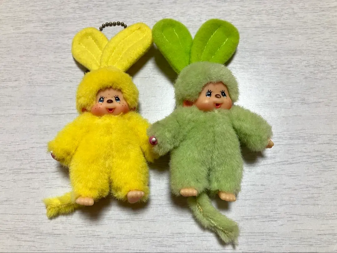 ご当地 モンチッチ 愛知万博 EXPO キーチェーン 名古屋 女の子 2個セット モンチッチ キーチェーン 女の子|【ぬいぐるみのセキグチ