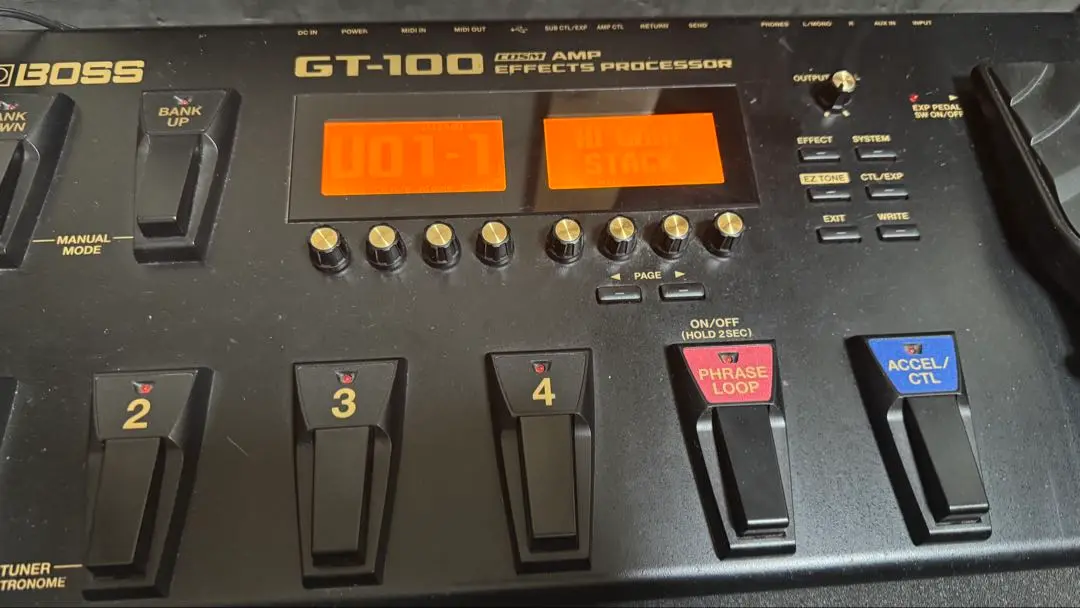 美品 BOSS GT-10  マルチエフェクター  箱付き BOSS - GT-10 | Guitar Effects Processor