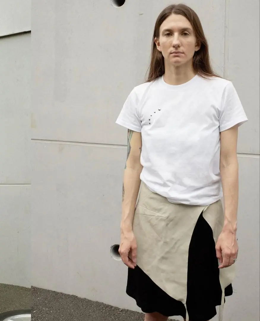 【専用】old folk house 24SS Tシャツ(ホワイト) OLD FOLK HOUSE / Glitter * White | AVET