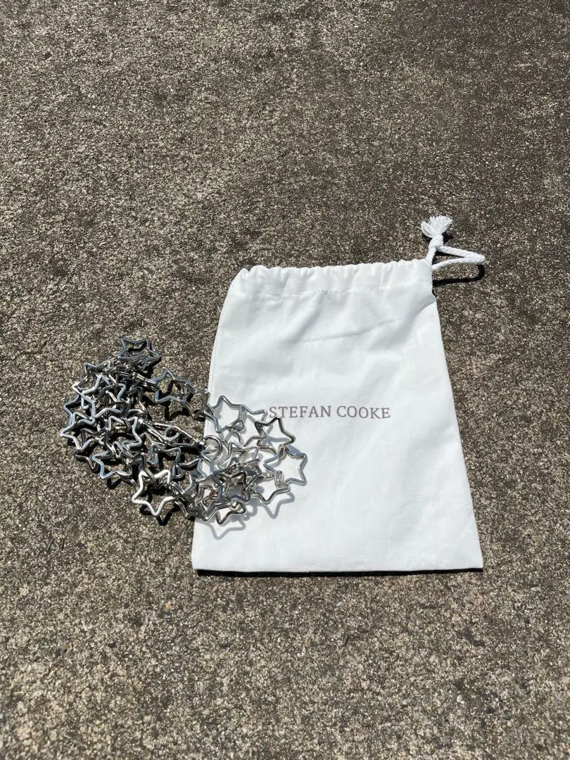 小物 Stefan Cooke STAR STRAP / SILVER 小物 Stefan Cooke STAR STRAP / SILVER