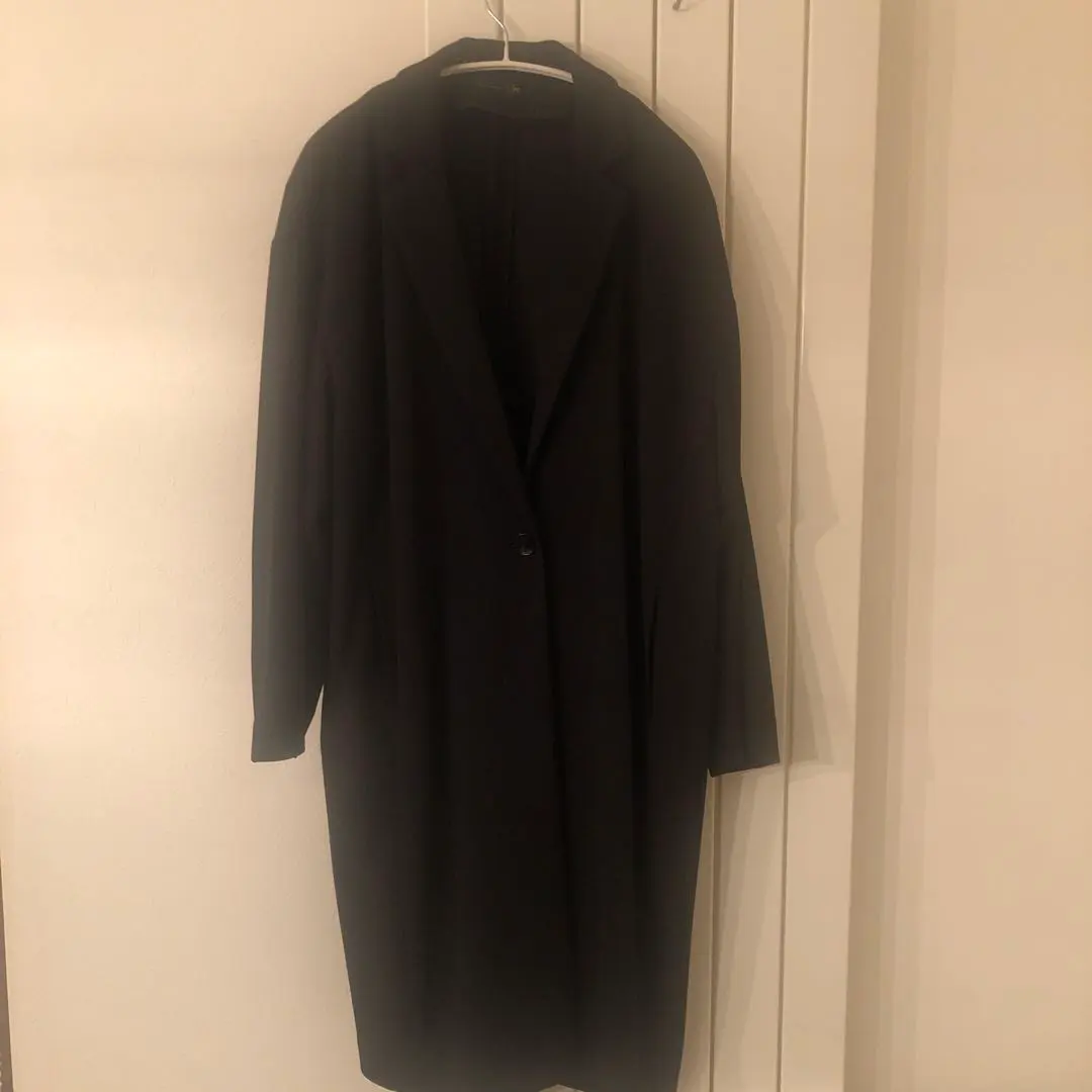 Thumbnail of Aga Black Chester Coat Midi Length