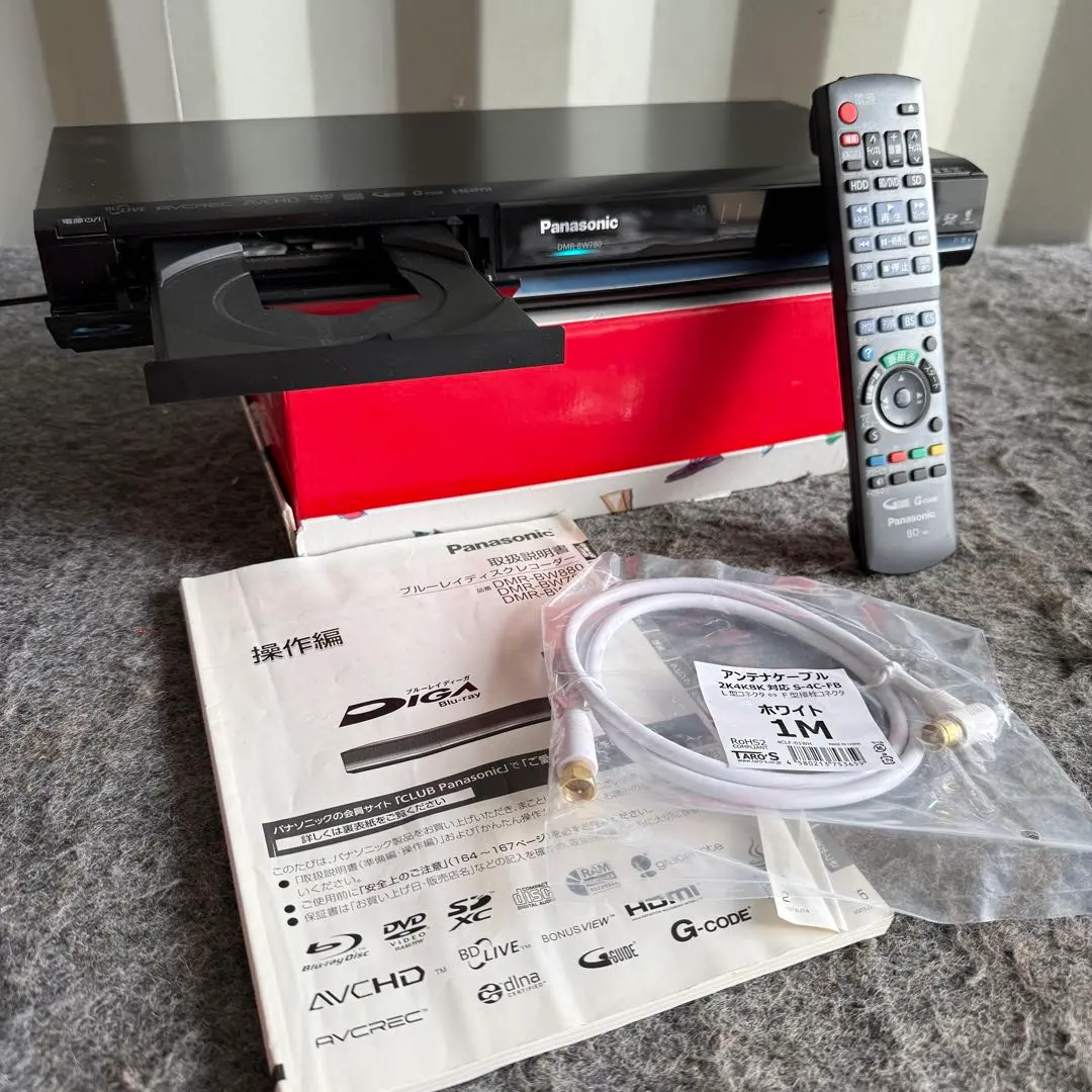 Thumbnail of GK32 Bargain! Act fast! ✨ Panasonic Blu-ray recorder, simultaneous recording of 2 programs