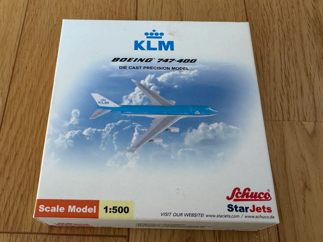 KLM Aviationtag B747-400M PH-BFF 塗装面完璧 Aviationtag Boeing B747 Dark Blue Aircraft Skin Tag (PH-BFR)