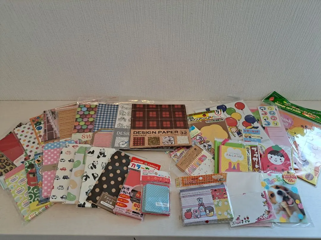 Thumbnail of Design paper set, origami, letter set, small envelope