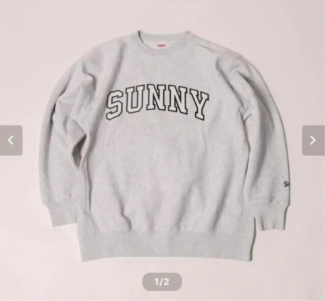 最終値下げ☆木村沙織☆Sunny フード付きスウェットシャツ 木村沙織着用 SUNNY thirty two club XXLフードパーカー