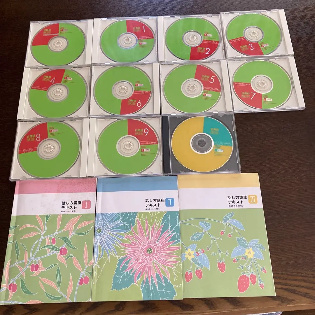 中古品 現代話し方講座テキストとテープのみ サービス無し