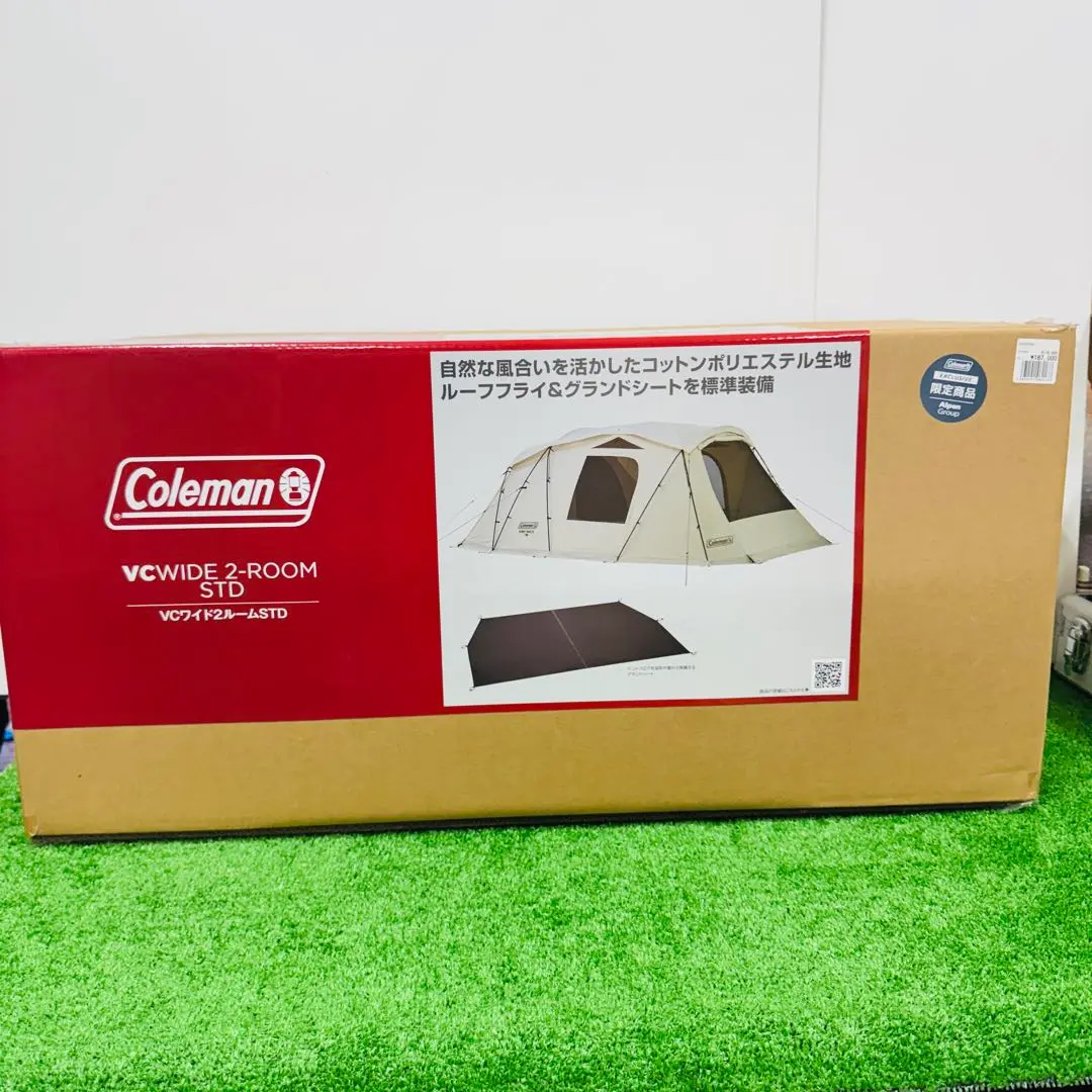 Coleman VCwide 2-ROOM STD 新品未開封 VCワイド2ルームSTD（デザートサンド）の通販｜キャンプ