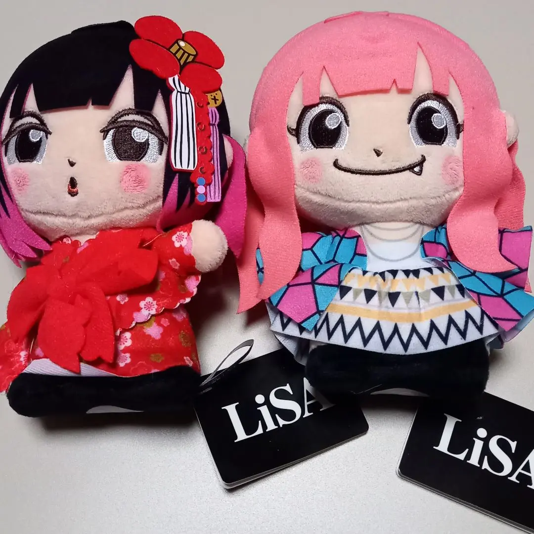 LiSA ぬいぐるみ プライズ セット モアプラス LiSA モアプラスぬいぐるみ 全16種 SEGA 新品未使用品 タグ付き