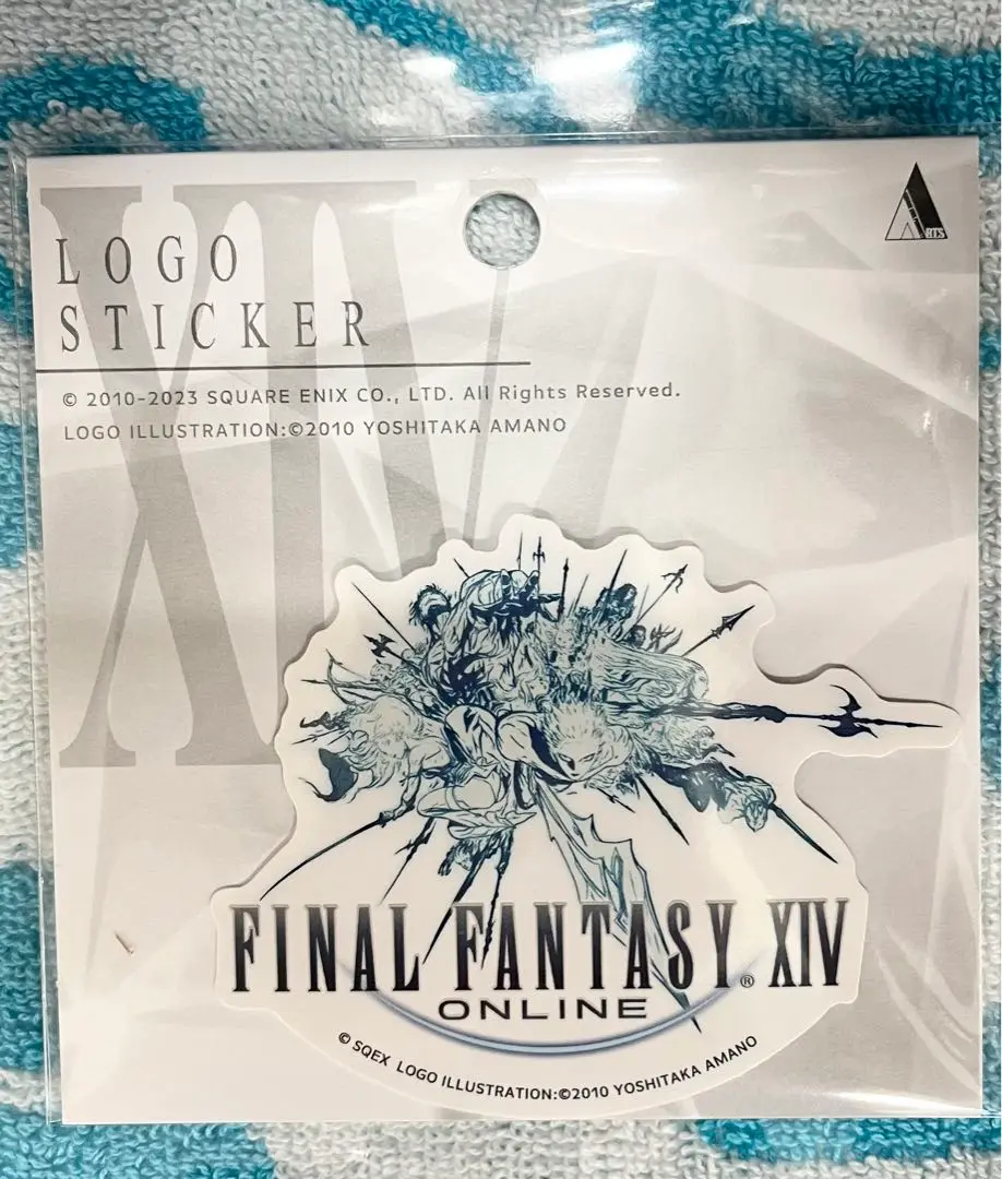 ファイナルファンタジー　ロゴステッカー