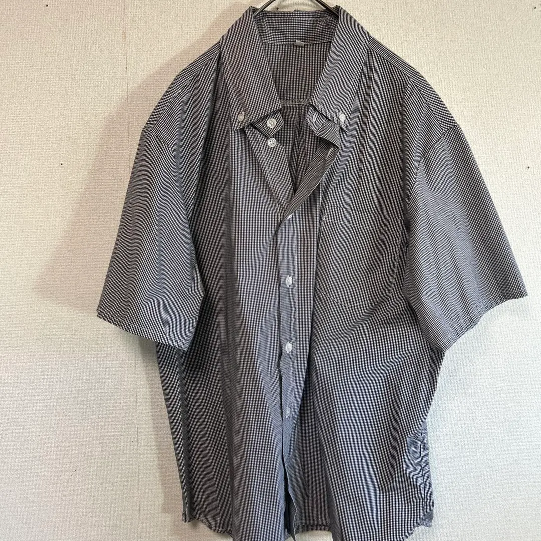 Thumbnail of 28 Checkered Short-Sleeve Shirt - Black & White