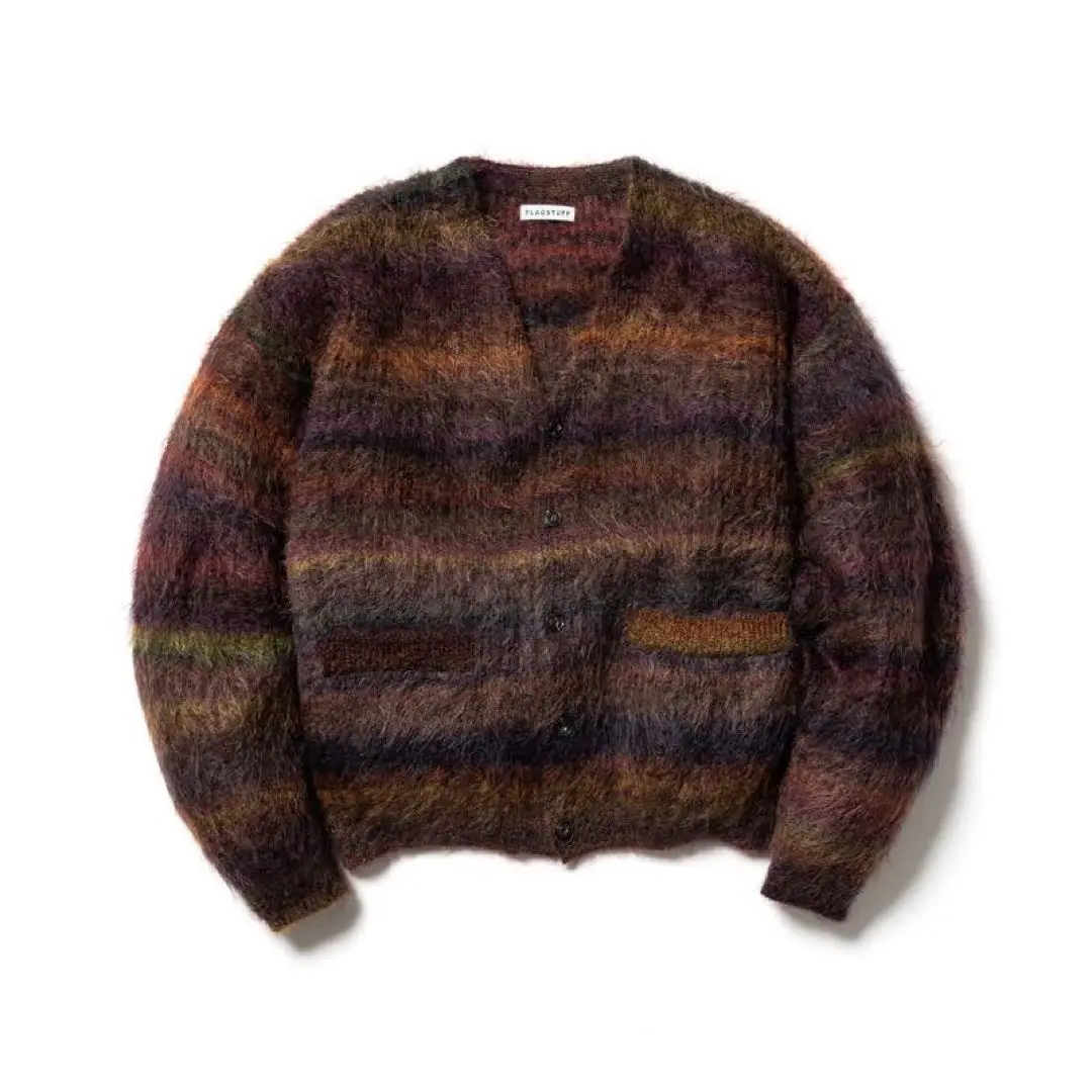 フラグスタフ FLAGSTUFF モヘア カーディガン　XL FLAGSTUFF フラグスタフ MOHAIR CARDIGAN - CONUR ONLINESHOP