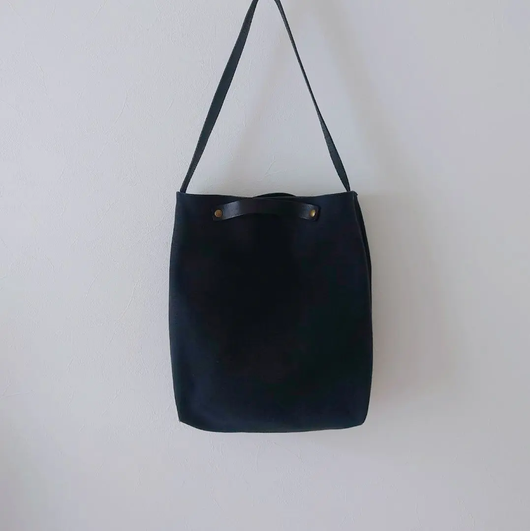 MR.OLIVE　ミスターオリーブ　ハンドルレザーキャンバストートバッグ MR.OLIVE トートバッグ MR.OLIVE/ミスターオリーブ WATER PROOF