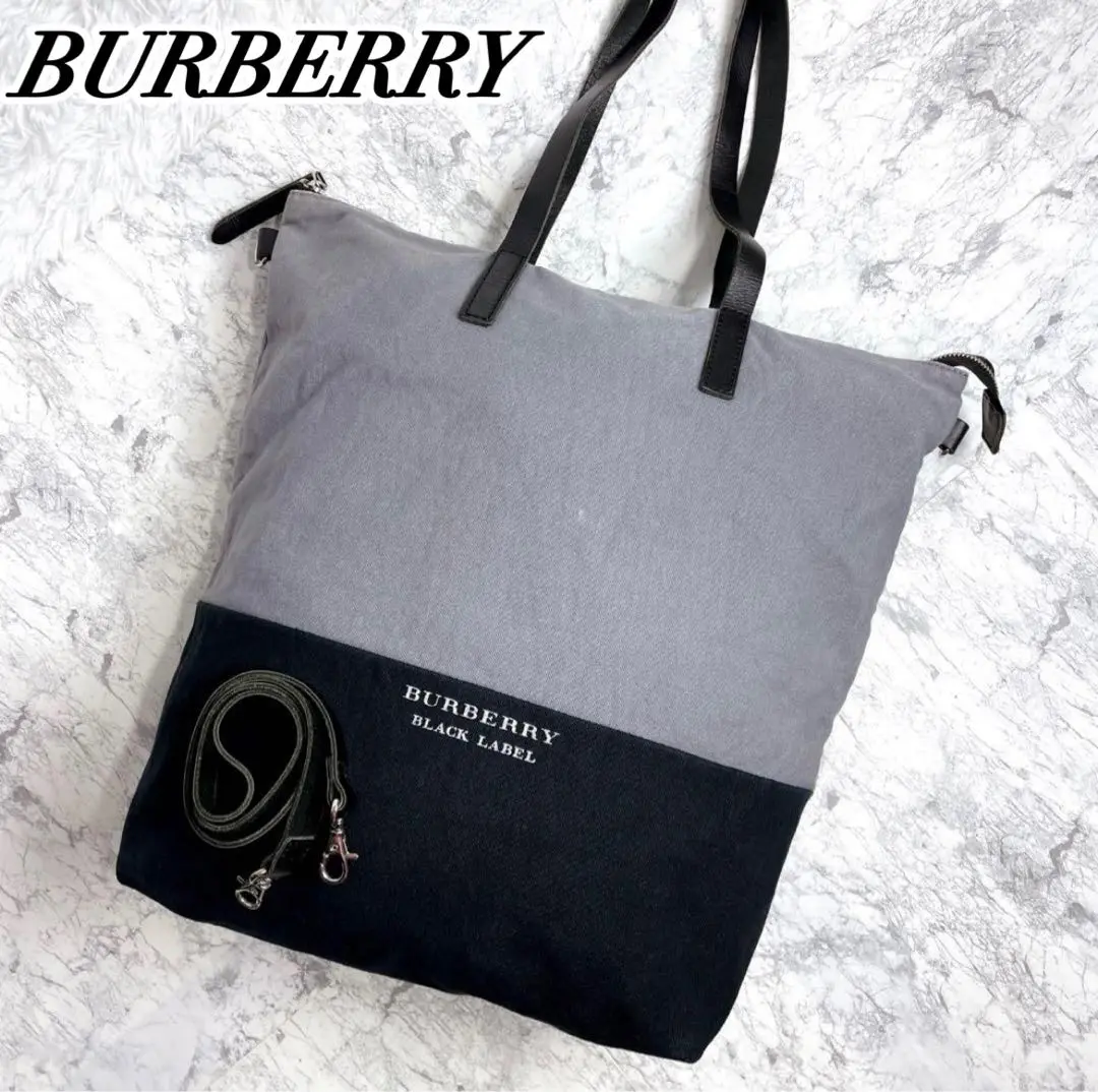 【希少】美品BURBERRYバーバリーブラックレーベル　トートバッグ 楽天市場】【バッグ】BURBERRY バーバリー ブラックレーベル