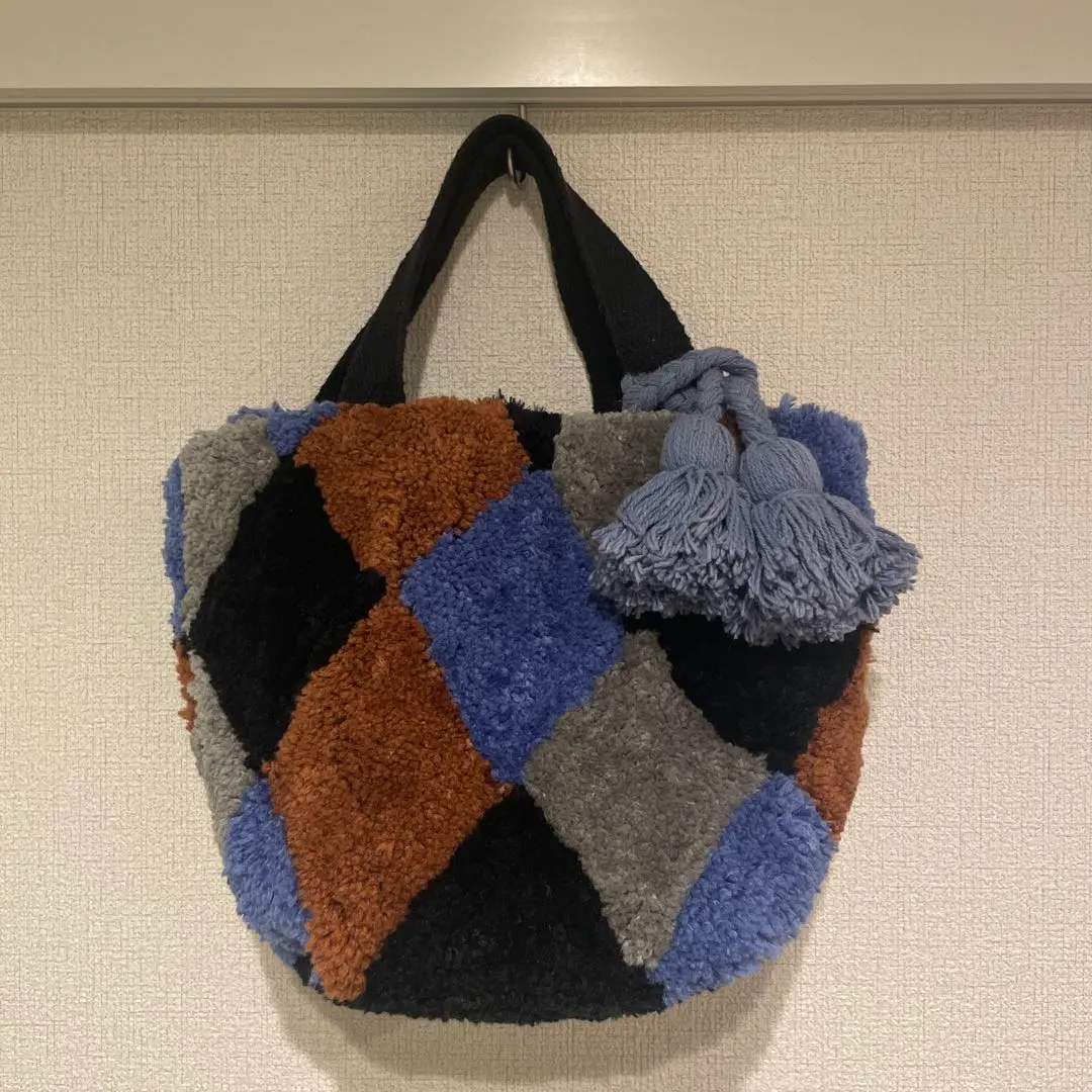 Thumbnail of Lilas Campbell Ray BEAMS Special Order Tote Bag Jacquard