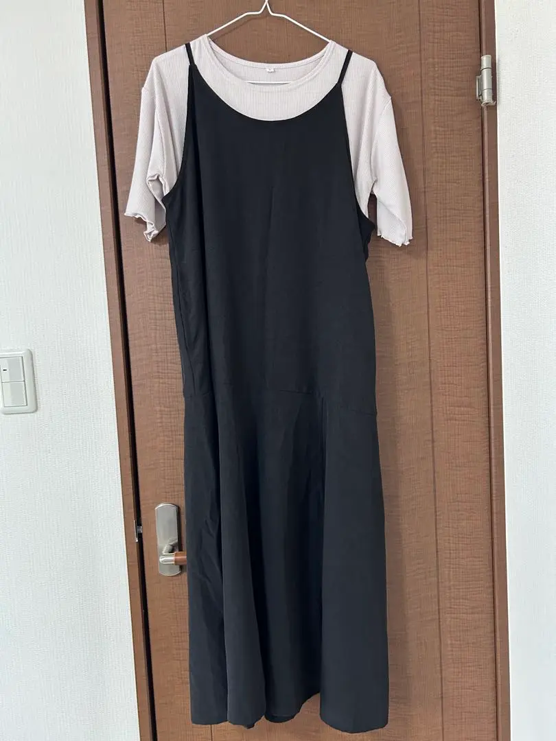 Thumbnail of Black camisole dress with back ribbon