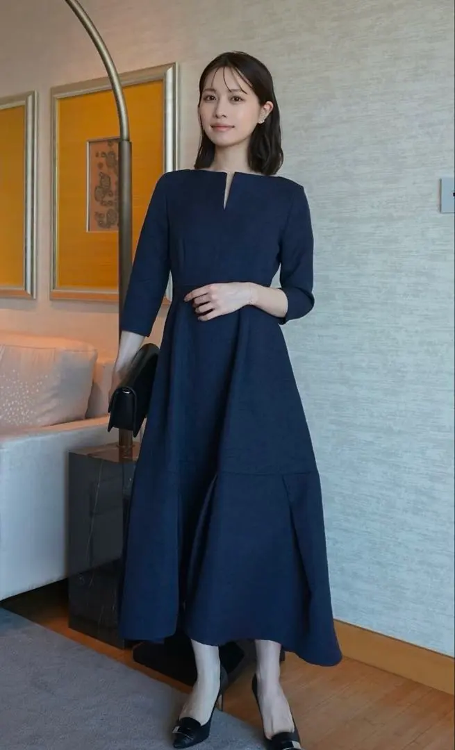 2025年最新】l'aube blanc keyneck jacquard dressの人気アイテム