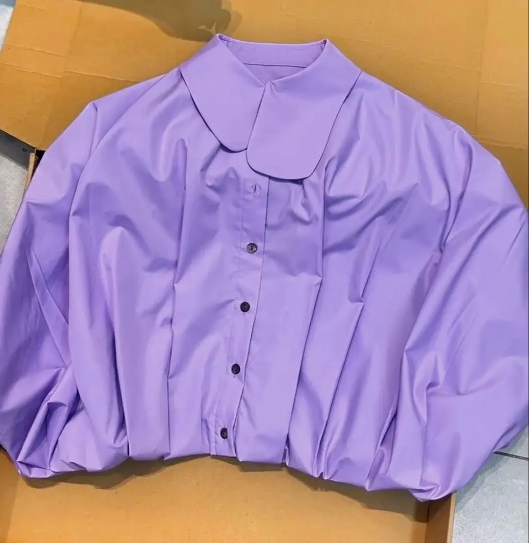 2025年最新】washable balloon cropped shirtの人気アイテム