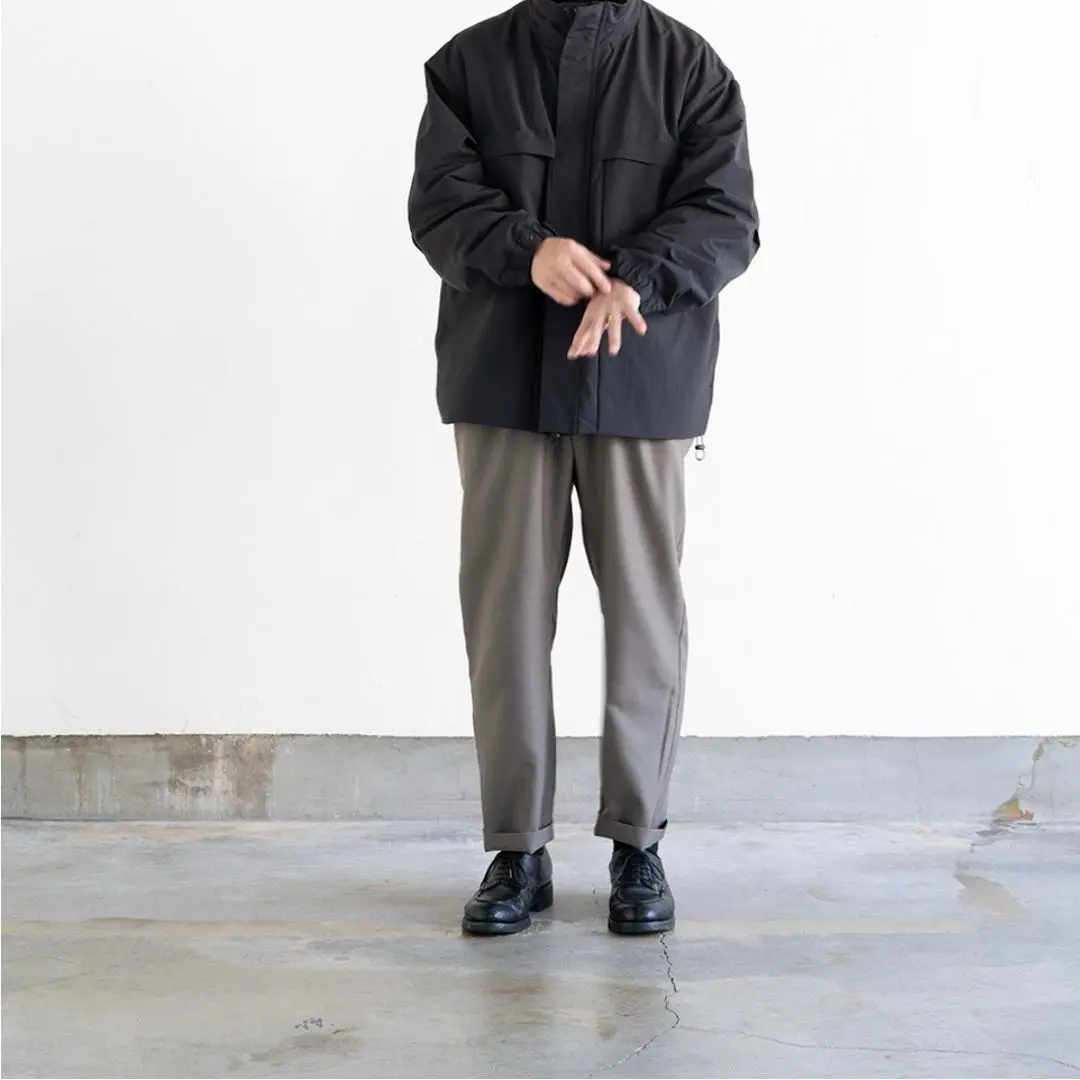 Thumbnail of STILL BY HAND Stand Collar Blouson 48 Black