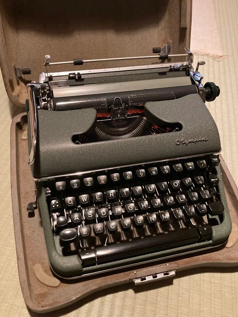 充実の品 2025年最新】Olympia タイプライターの人気アイテム - メルカリ アンティーク雑貨