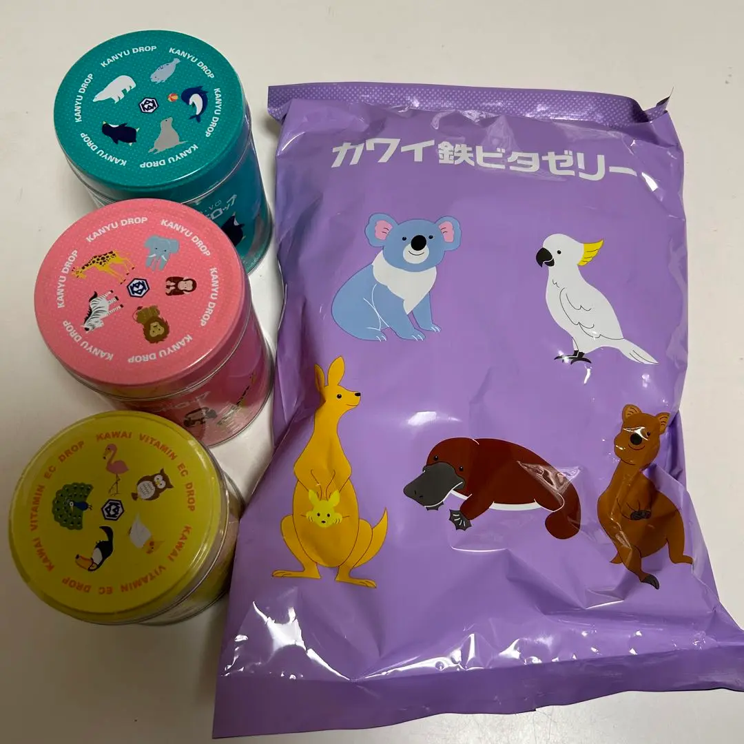 カワイ肝油ドロップ・鉄ビタゼリー　セット 定期購入専用】カワイ鉄ビタゼリー240g(約60粒) | 肝油ドロップ