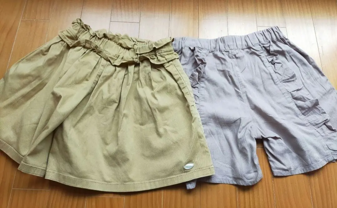 Thumbnail of Bebe Petit Pois Vert Culotte Pants 140 130 Girls Set