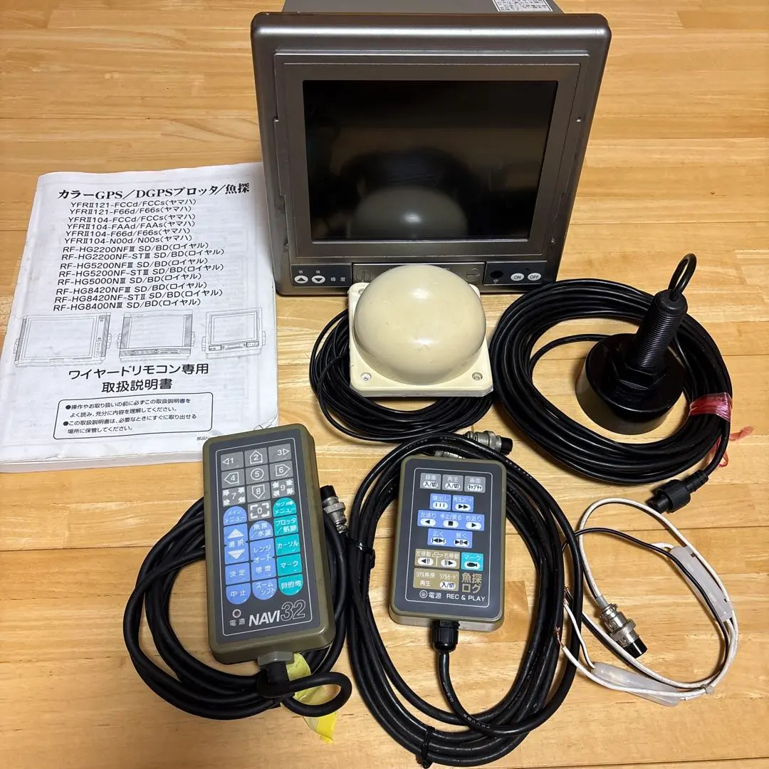 ロイヤル　ＧＰＳ魚探用 ワイヤードリモコン　新品 ロイヤル GPS魚探ワイヤーリ－ドリモコン NAVI32