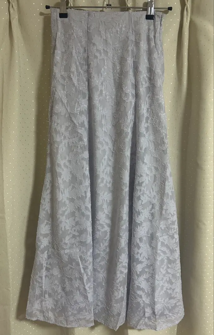 Thumbnail of GRL, Size L, Light Gray, Long Skirt