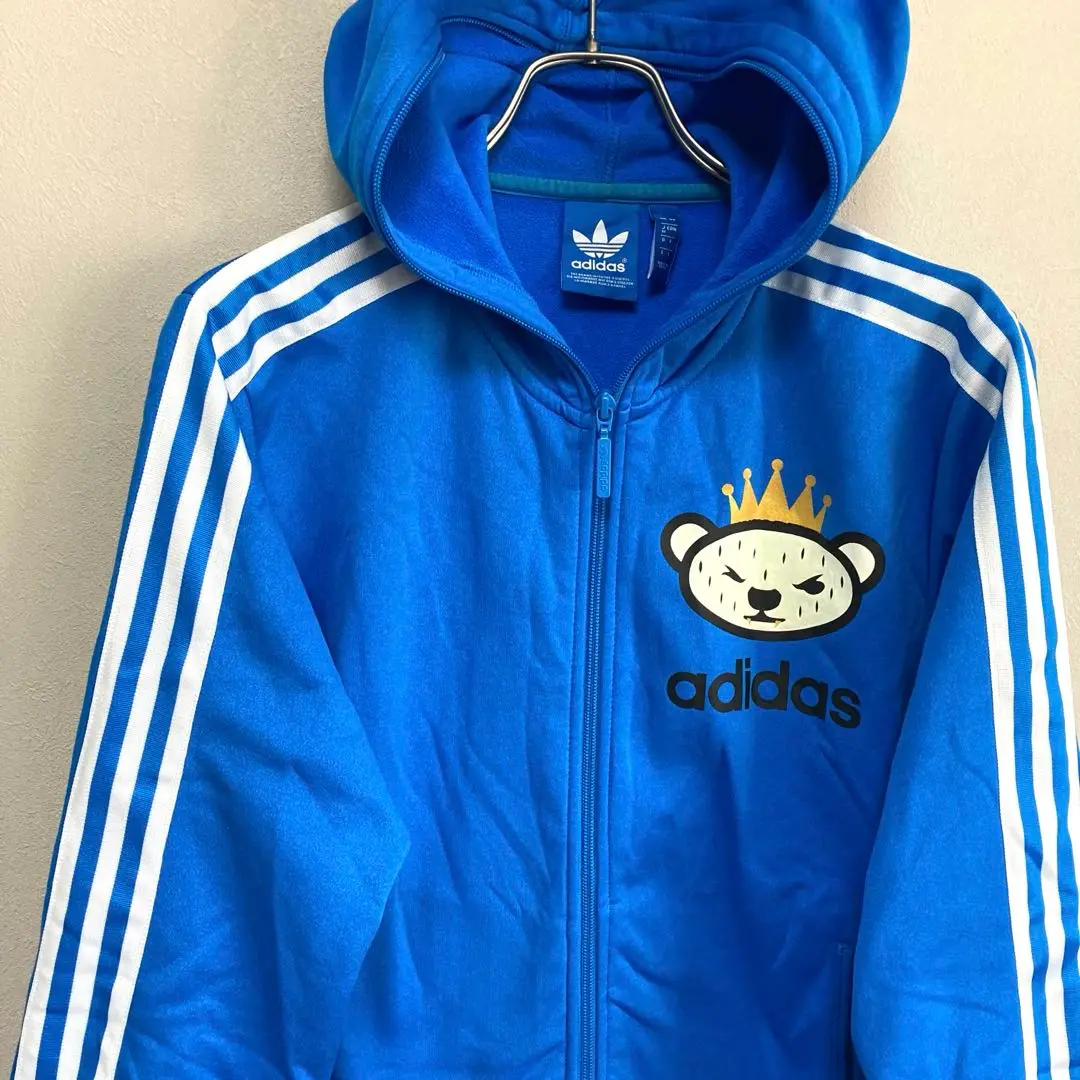 アディダス NIGO コラボ キヨさん着用 クマ ジャージ パーカー ジャケット アディダス NIGO コラボ キヨさん着用 クマ ジャージ パーカー