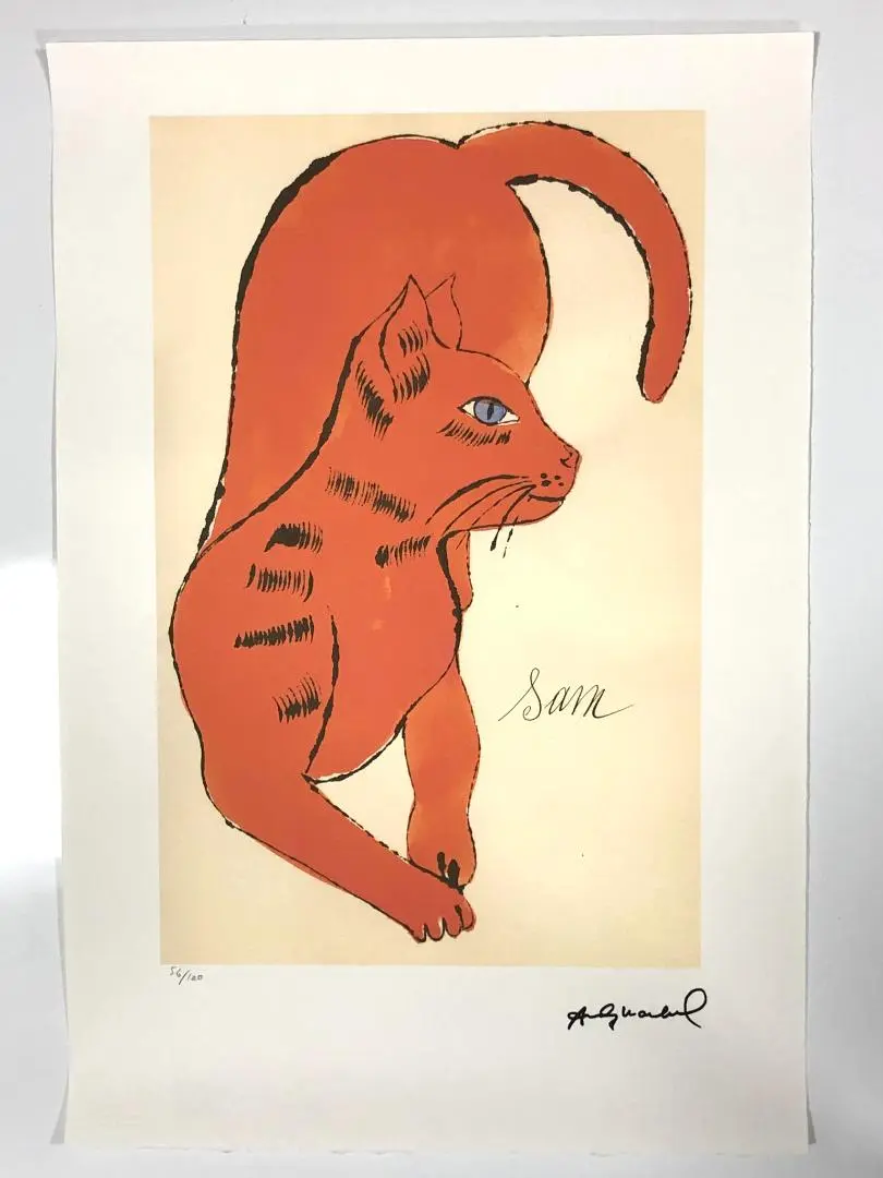 【模写】【限定100部・証明書付】Andy Warhol「Sam（グリーン）」 2b2cae2cceaa29dfaa8ed7bbdc0049