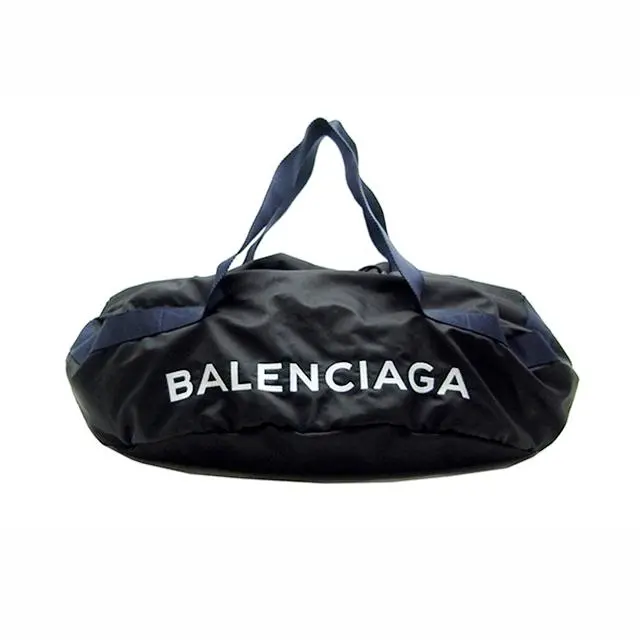 BALENCIAGA　バレンシアガ　ホイールバッグ　ボストン　ナイロン　ブラック 2025年最新】バレンシアガ ボストンバッグ ホイールバッグの人気