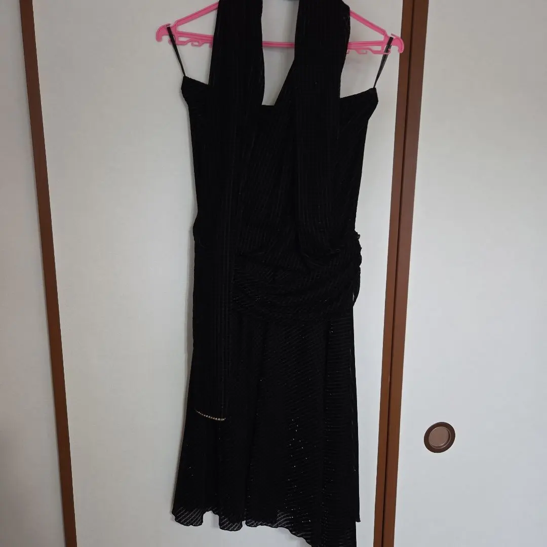 Thumbnail of Black stripe party dress