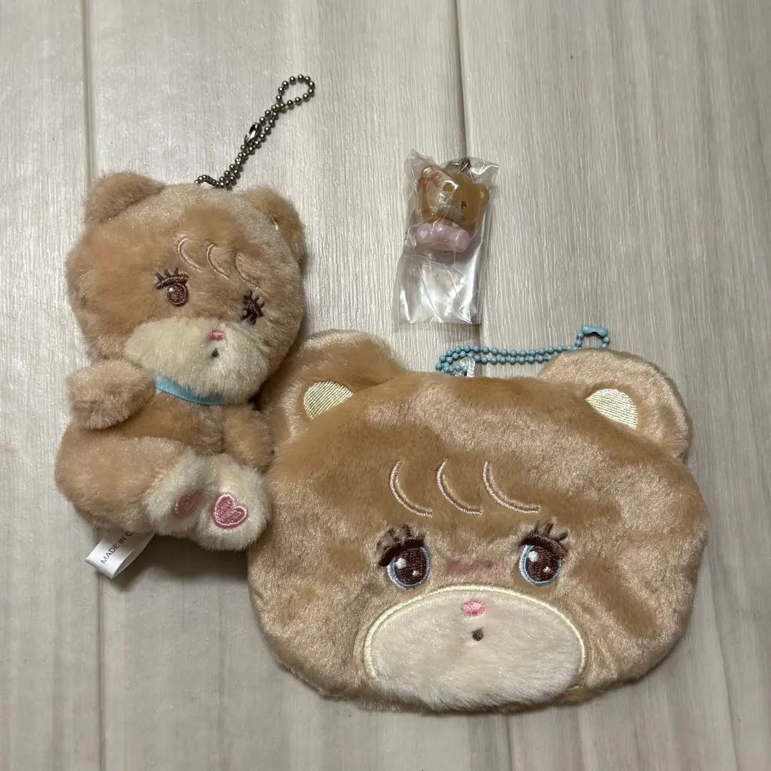 Thumbnail of Mikko Latte Face Pouch Plushie Mejirushi Accessory