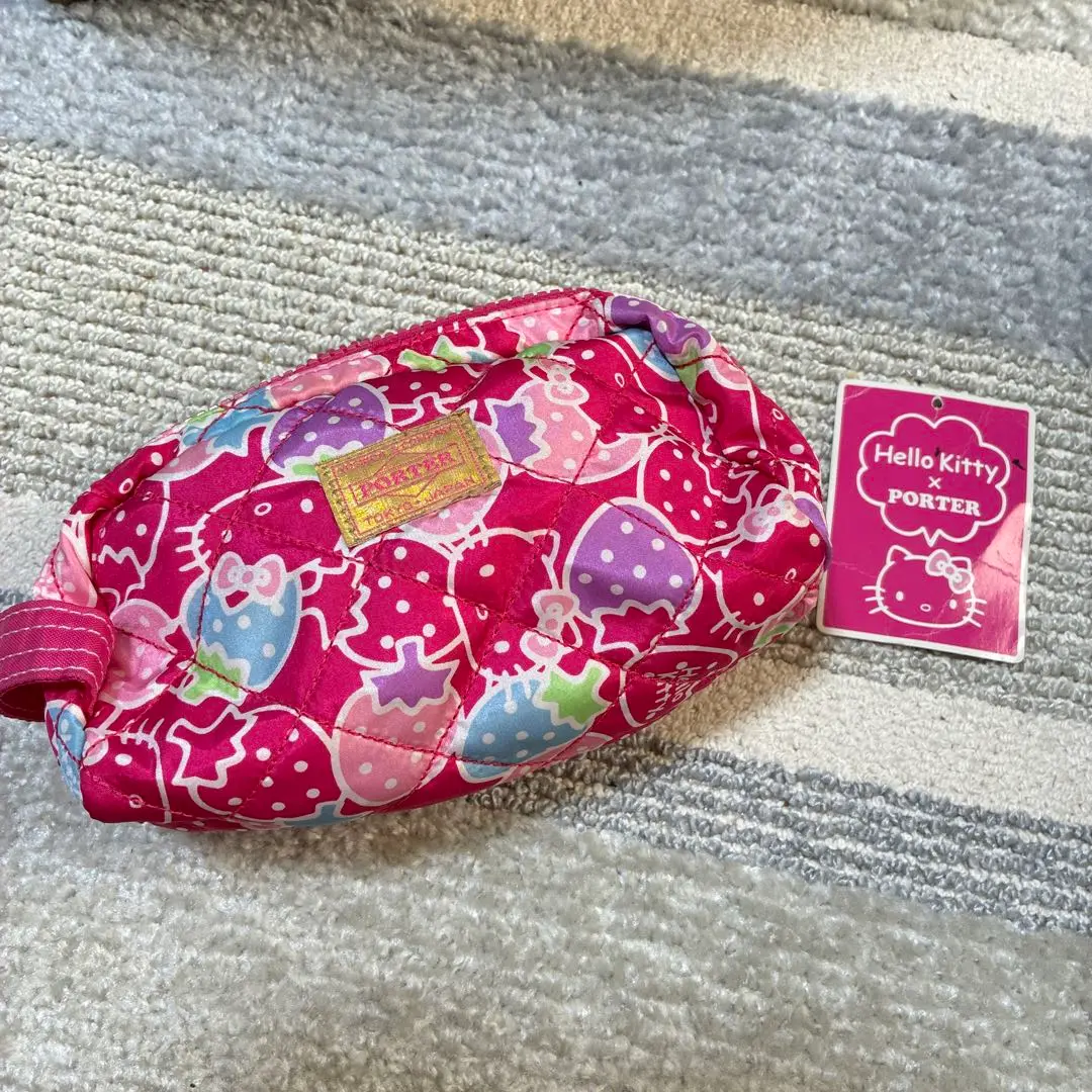 希少♡極美品 ポーター ハローキティ アトモス コラボ ボストン バッグ ピンク 希少♡極美品 ポーター ハローキティ アトモス コラボ ボストン