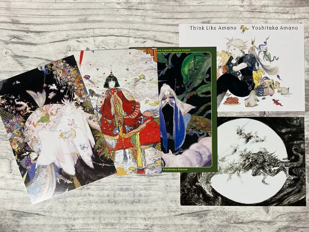 THINK LIKE AMANO 天野喜孝 上野の森美術館 図録 画集 作品集