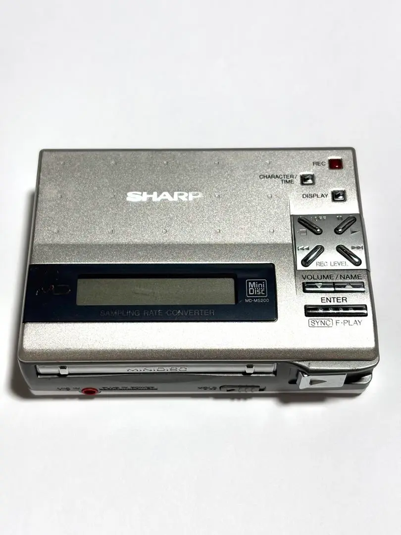 美品 SHARP MD ポータブルレコーダー MD-MS200 動作品 動作品】SHARP ポータブルMDレコーダー MD-MS200-A｜Yahoo