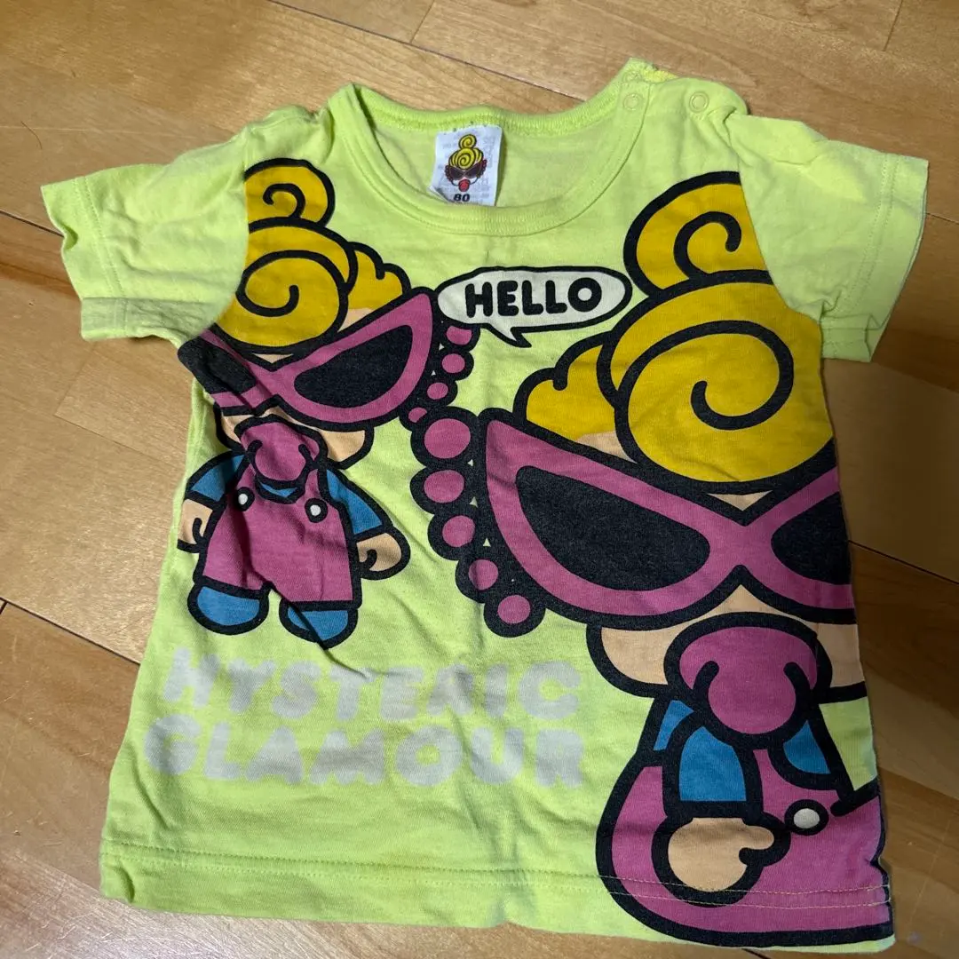 Thumbnail of HYSTERIC Fluorescent? Yellow T-shirt 80